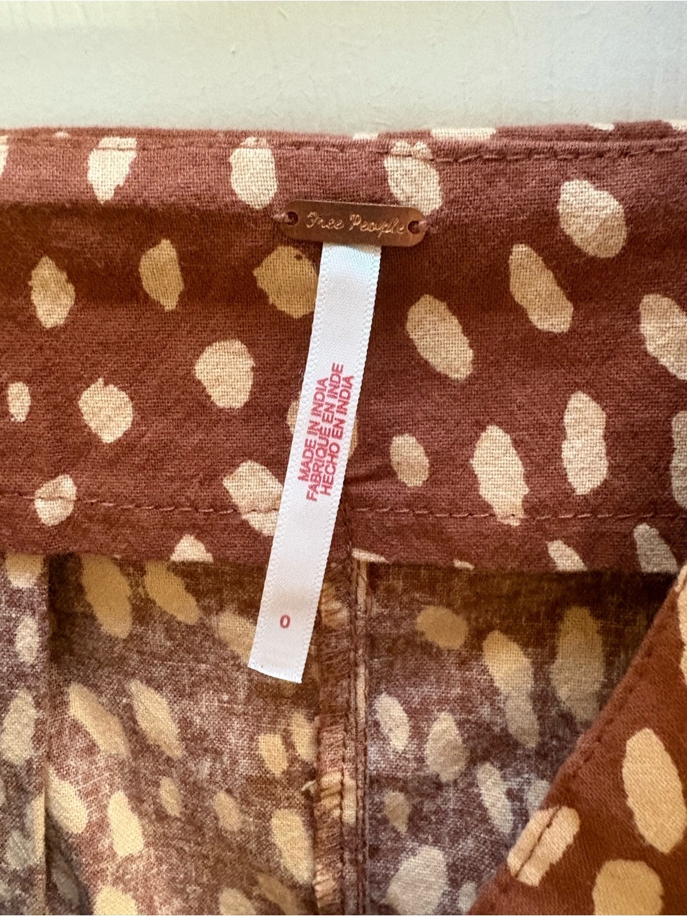 Free People Rust Spotted set - Picture 13 of 14